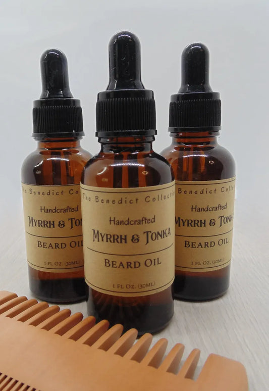 Beard Oil - Myrrh & Tonka
