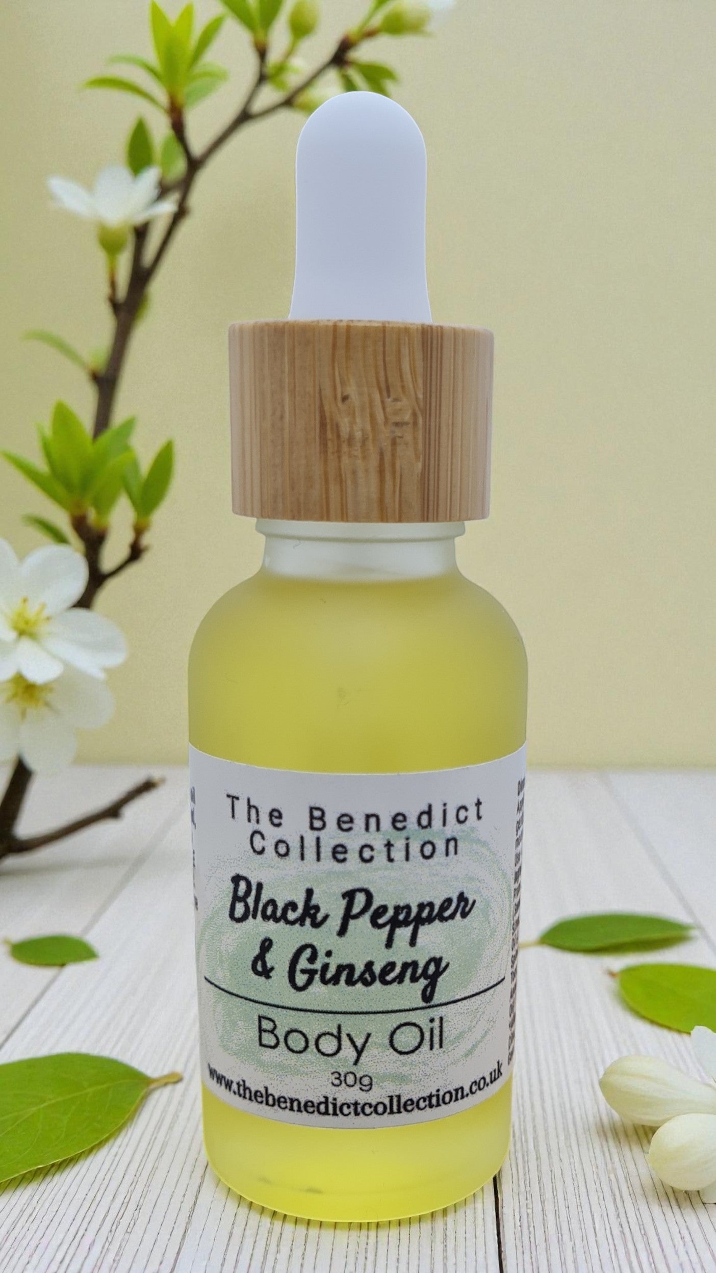 Black Pepper & Ginseng - Body Oil