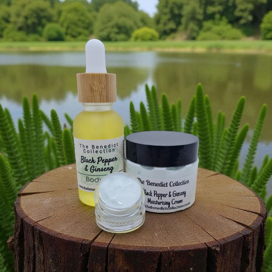Face & Body Moisturiser - Black Pepper & Ginseng