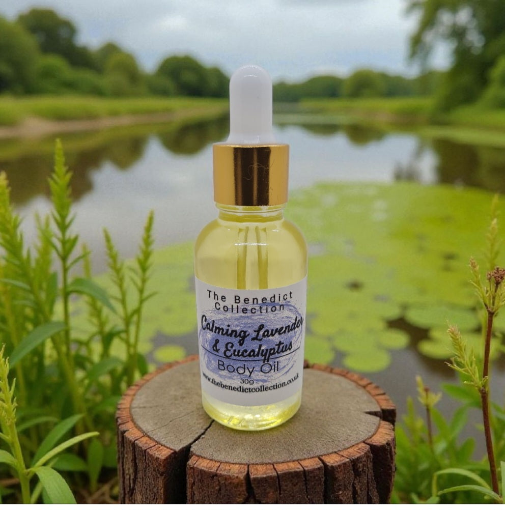 Calming Lavender & Eucalyptus Body Oil - Spa Range