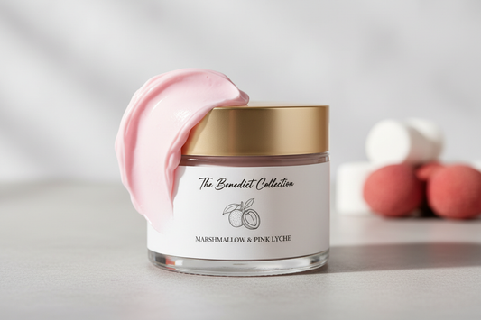 Face & Body Moisturiser - Marshmellow  & Pink Lychee
